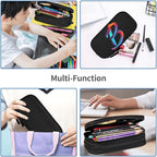 Pazacon Cute Initial Pencil Case - Image 6