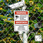 SmartSign 2-Pack 'Warning Audio And Video Surveillance On Duty At All Times' - Image 3