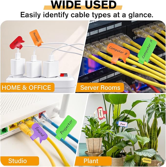 SummerBrite 36-Pack Large Cable Labels - Image 6