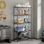 SINGAYE 5 Shelf Adjustable Heavy Duty Storage Shelving Unit 350 lbs per Shelf - Image 8