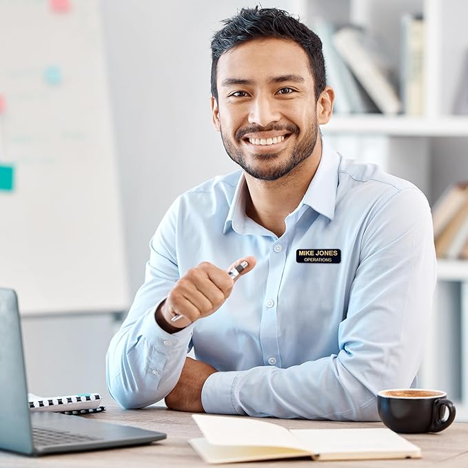 Custom Engraved Name Tag Badges – Personalized Identification - Image 4