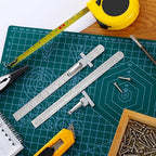 10 Pieces 6 Inch 15 cm Pocket Ruler Flexible Precision Stainless Steel Ruler - Image 5