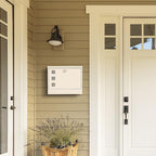 LAND·VOI Locking Mailbox Wall Mounted, Metal Postbox - Image 8