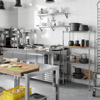 Regal Altair 14" Deep x 30" Wide x 54" Height Wire Shelving Kit | 4-Tier | NSF - Image 5