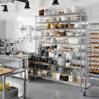 Regal Altair 14" Deep x 72" Wide x 96" Height Wire Shelving Kit | 10-Tier | NSF - Image 7