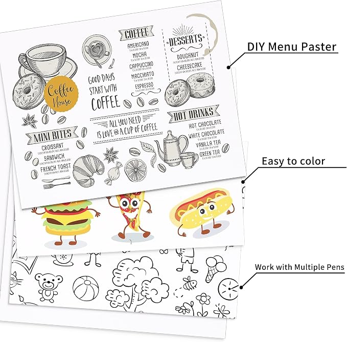 8.5'' x 11'' White Cardstock - 92lb Double-sided Cover Card Stock Heavyweight - Image 3