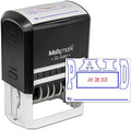 MaxMark Large Self-Inking Rubber Date Office Stamp by Maxmark