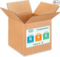 Small Cube Moving & Shipping Boxes 6 x 6 x 6 inches by IDLPackaging