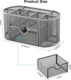 EasyPAG Mesh Pen Holder Desk Organizer - Image 8