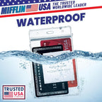 Mifflin-USA Large Vertical ID Badge Holders, Plastic Nametag Covers - Image 2