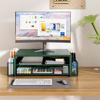 OPNICE Desk Organizers and Accessories, 2-Tier Computer Monitor Stand Riser - Image 7
