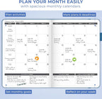 Clever Fox Planner Large – Undated Weekly & Monthly Planner - Image 7