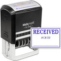 MaxMark Large Self-Inking Rubber Date Office Stamp by Maxmark