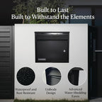 Solar Wall Mount Mailbox for Outside - Image 5