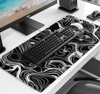 Minimalist Abstract Line XL Mouse Pad, Suitable - Image 3
