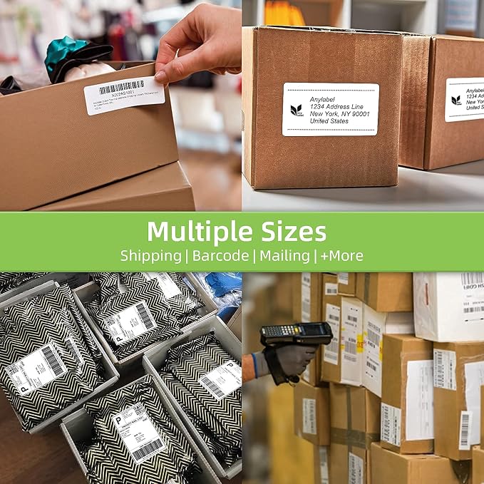 Compatible 4" x 2" Direct Thermal Labels Replacement - Image 7