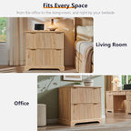 JXQTLINGMU 2 Drawer File Cabinet - Image 6