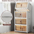 UAMFURI Extra Large Stackable Storage Bins - Image 5