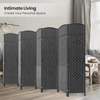 Cocosica 8 Panel Room Divider, 6Ft Folding Privacy Screen, Tall - Image 4
