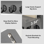 Lwenki Key Holder for Wall, Decorative Key and Mail Holder - Image 3