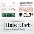 Personalized Acrylic Door Name Plate by Brd+Gifts