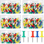 2500 Pcs Multicolor Push Pins Thumb Tacks by MAQUITA