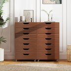 Giantex 7-Drawer Storage Cabinet, Mobile File Organizer - Image 9