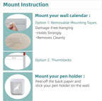 Large Dry Erase Wall Calendar 60" x 38" - Image 6