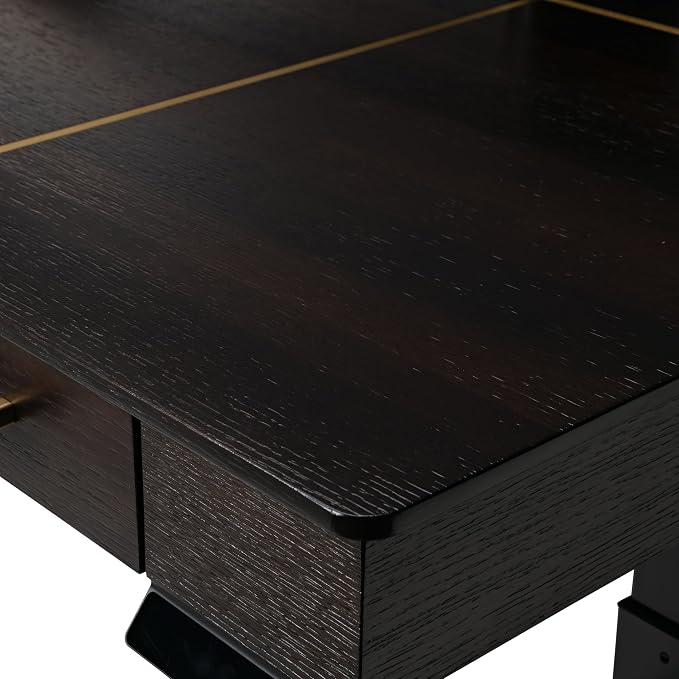 EUREKA ERGONOMIC Standing Desk, 63 inch Executive Desk w Drawers, Modern - Image 3
