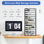 EasyPAG Wall File Holder 14 Tier Mesh Hanging Folder Organizer - Image 4
