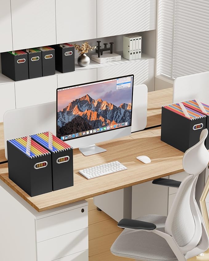 Oterri Cardboard File Organizer Box - Image 3