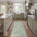 GENIMO 2'6''x6 Runner Rugs for Hallway, Machine Washable Non Slip Vintage Rugs - Image 3