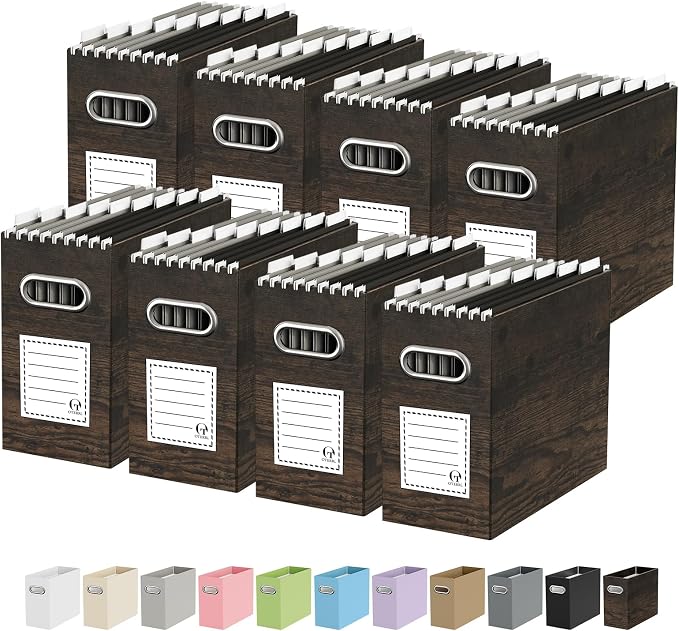 Oterri Cardboard File Organizer Box by Oterri