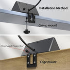 Nightstand Edge Mount Power Strip - Image 4