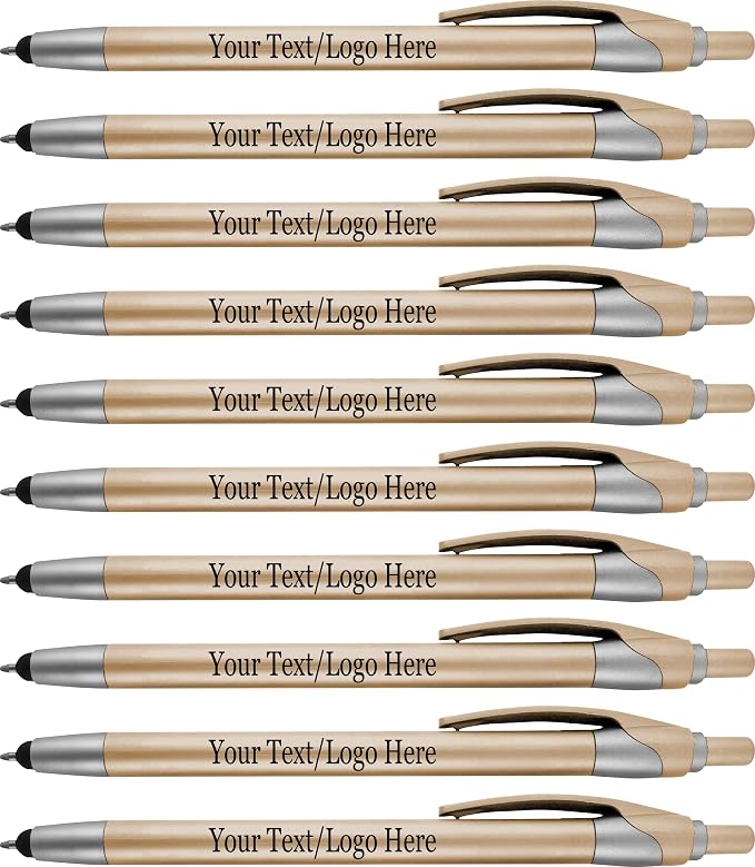 Personalized With your Custom Logo or Text Pens-Pack of 300- by Sypen