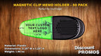 50 Magnetic Memo Holders Set - Image 4