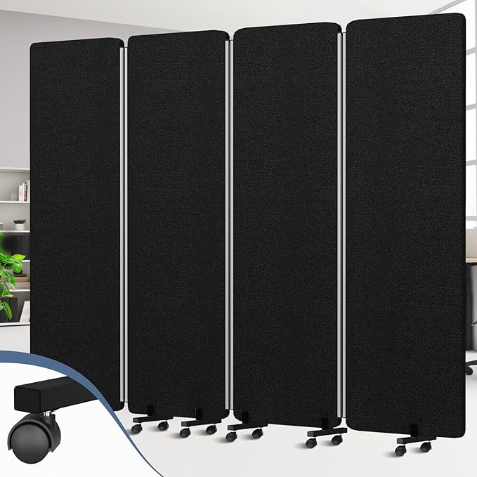 Acoustic Room Divider Privacy Panel by HOMSCREENER