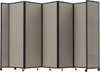 Versare Room Divider 360 Portable Wall Partition | Folding Panels | Large by VERSARE