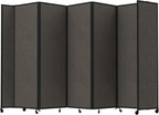 Versare Room Divider 360 Portable Wall Partition | Folding Panels | Large by VERSARE