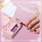 Pop Up Multifunction Pencil Case, Cute Cartoon Pen Box Organizer Stationery - Image 4