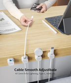 9 Pack Magnetic Cable Clips Cord Holder, Desk Cable Management Accessories - Image 4