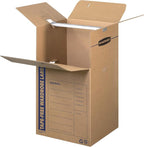 Bankers Box Tall Wardrobe Box 3 Pack, Tape-Free Design - Image 2