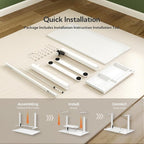 INNOVAR Glass Standing Desk - Image 9