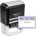 MaxMark Large Self-Inking Rubber Date Office Stamp by Maxmark