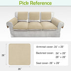 Couch Arm Covers, Waterproof Armrest Cover - Image 6