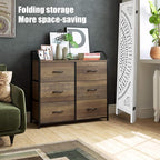 ALeesing 6 Panel Wood Room Divider Fully Assembled, Decorative Room Dividers - Image 8