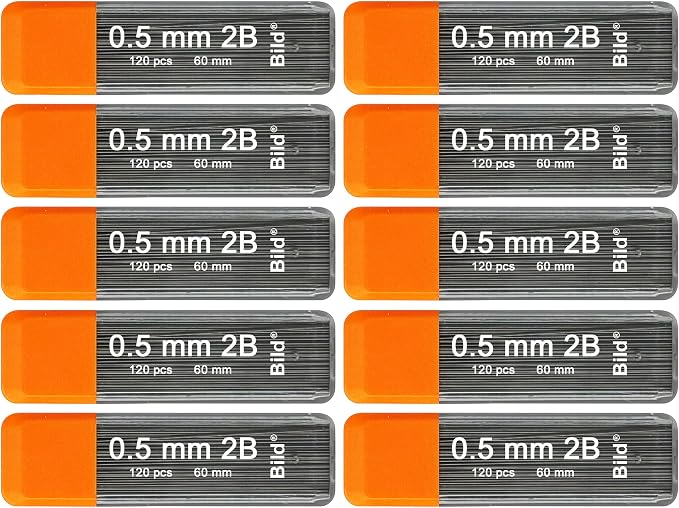 Bild Premium 1200 leads of 0.5mm 2B Mechanical Pencil Lead Refills - Image 4