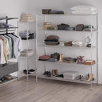 Regal Altair 24" Deep x 72" Wide x 86" Height Wire Shelving Kit | 5-Tier | NSF - Image 5