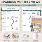 bloom daily planners 2026 Hardcover Calendar Year Goal & Vision Planner - Image 2