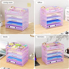 Marbrasse 5-Tier Letter Tray Paper Organizer - Image 7
